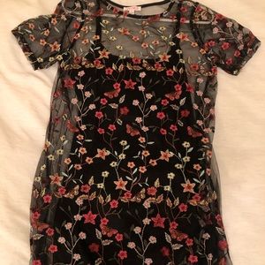 Floral Lace slip dress